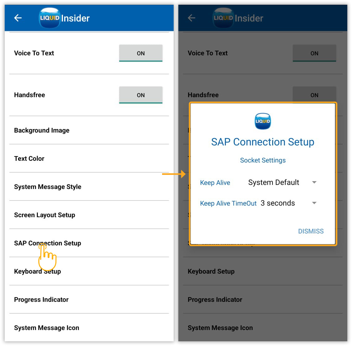Configure TCP idle timeout with Keep Alive settings for new SAP connections