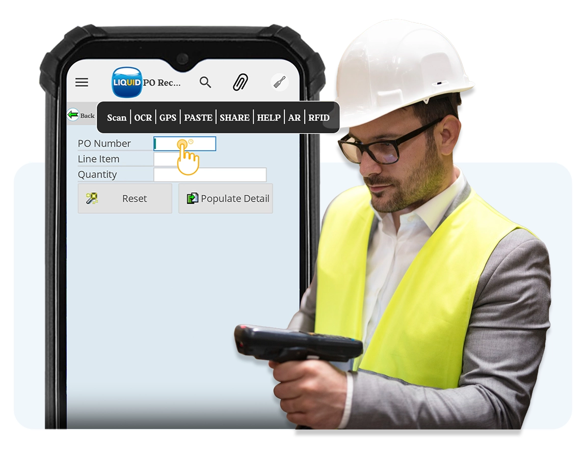 SAP inbound delivery workflows without backend changes using Liquid UI