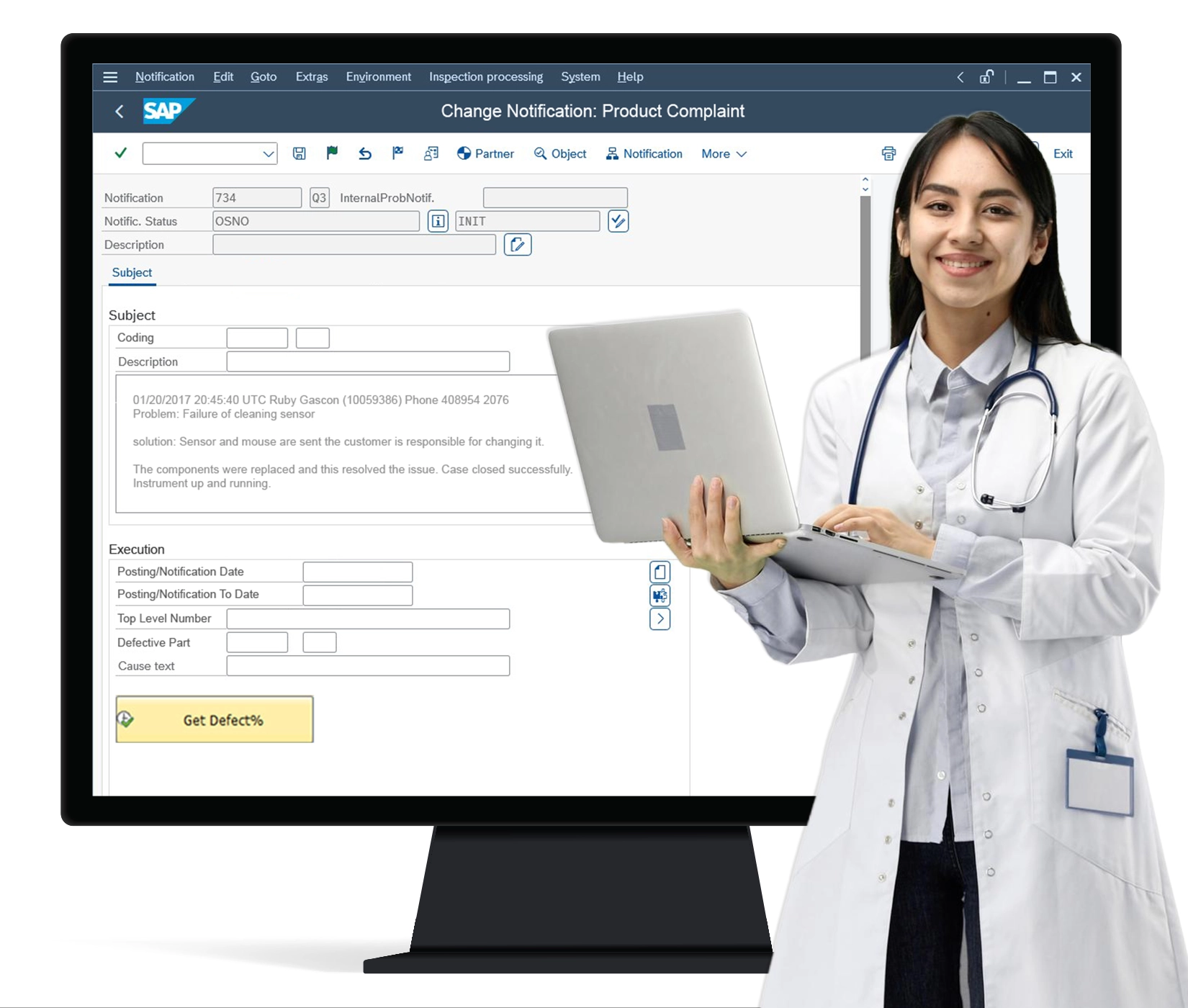 BD Biosciences reduces complaint processing time by 80% using Liquid UI
