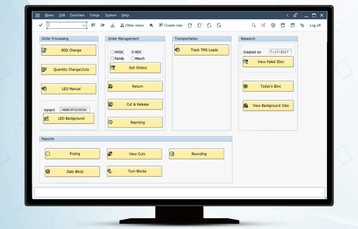 liquid ui solution to mutlinational consumer goods enterprise