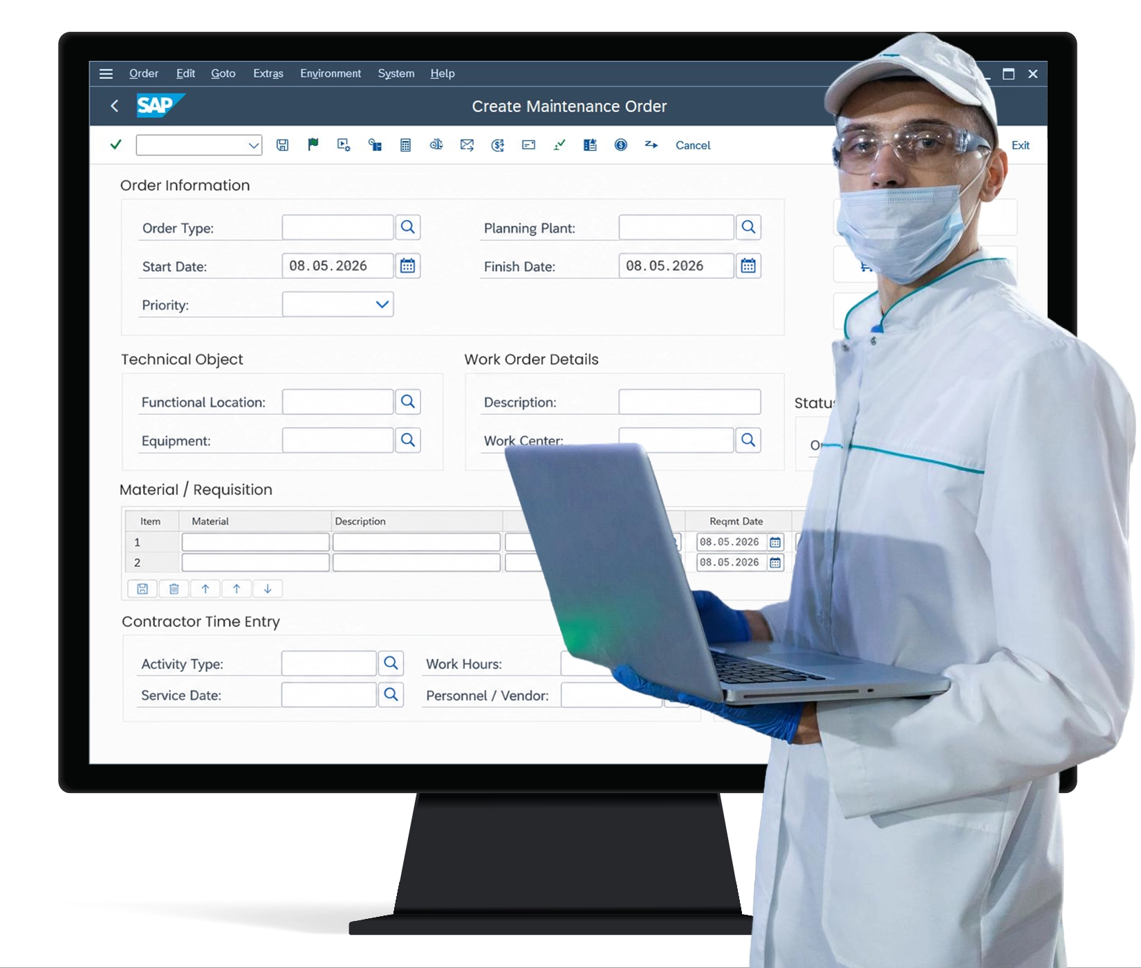Arch Chemicals reduces work order entry time from 30 minutes to 3 minutes