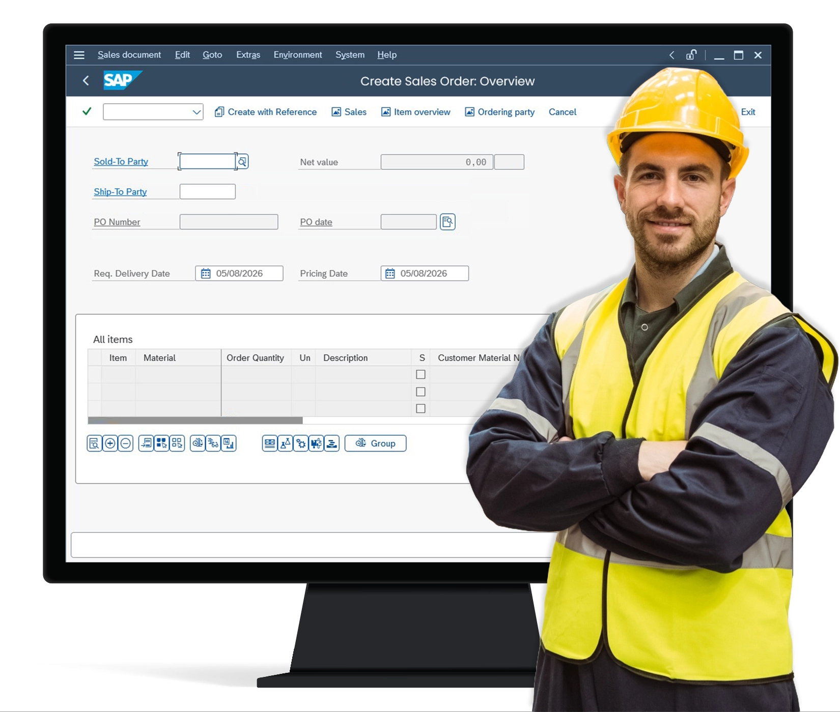 JCB reduces data entry effort and eliminates redundant SAP steps