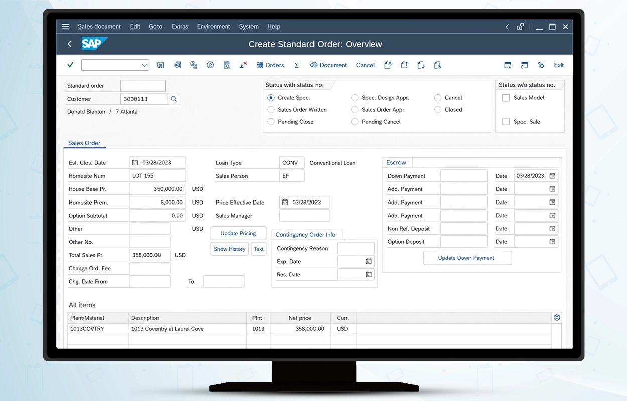 Liquid UI Solution to Morrison Homes