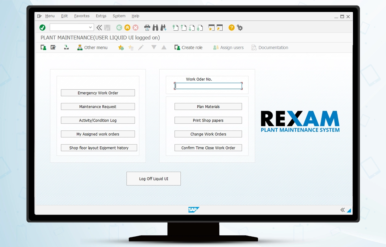 Liquid UI Solutoin to Rexam